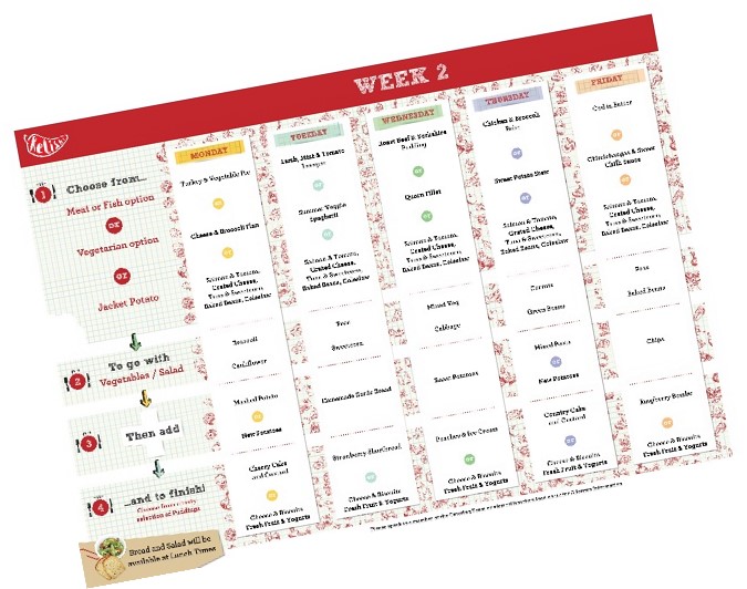 example menu 